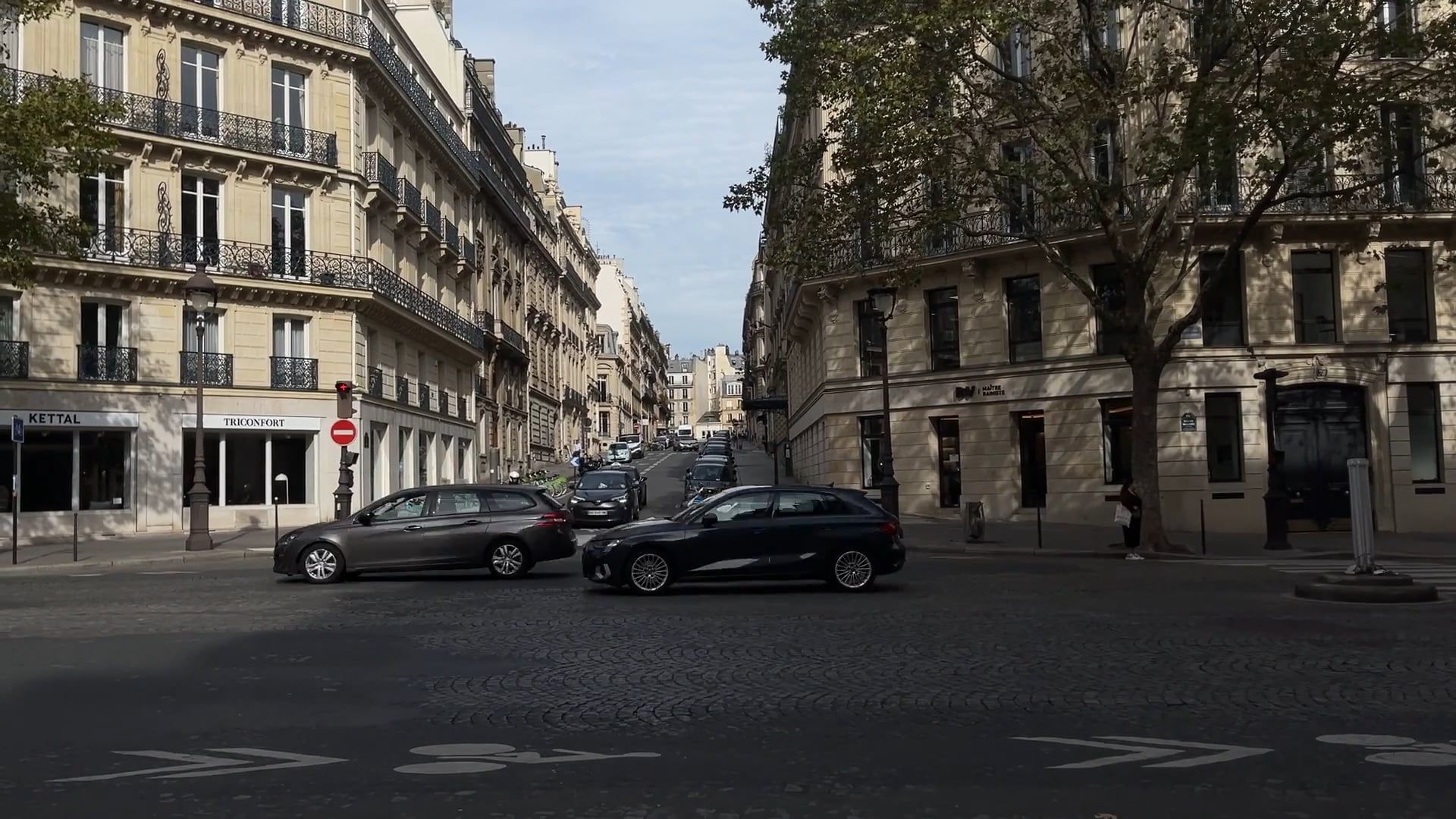 Immeubles d'habitation à Paris